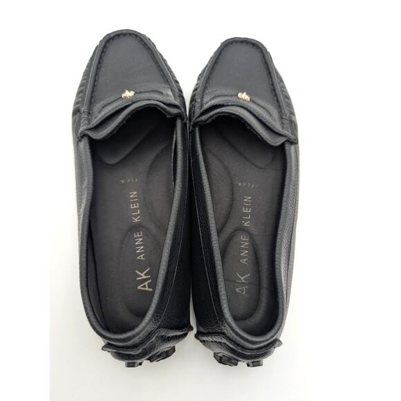 Anne Klein Snippie Slip-On Loafer Shoes Round Toe Women's Black Size US9M EU40 - Picture 5 of 11
